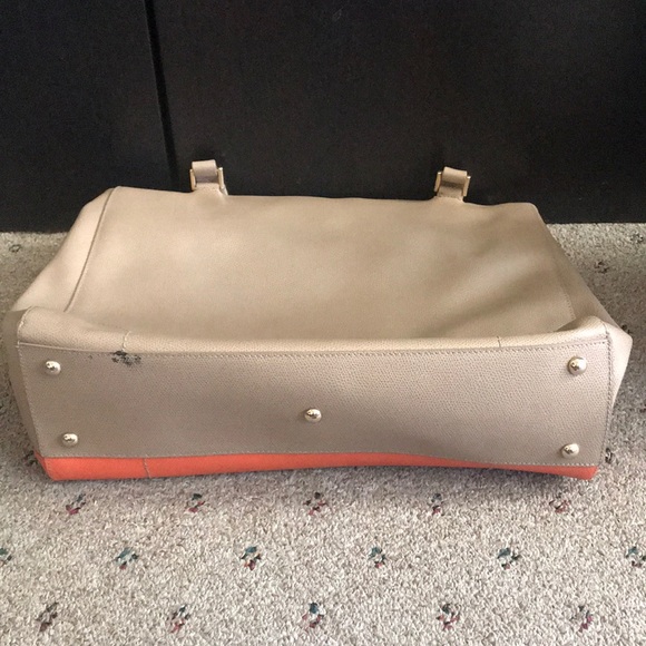Furla Tan/Orange Purse - Picture 3 of 7